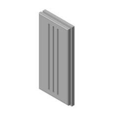 žárobetonová deska zadní KV IMPRESSION 3g L 83.51.16   